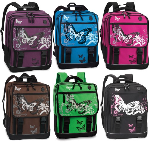 10042 schulrucksack butterfly - 10042,