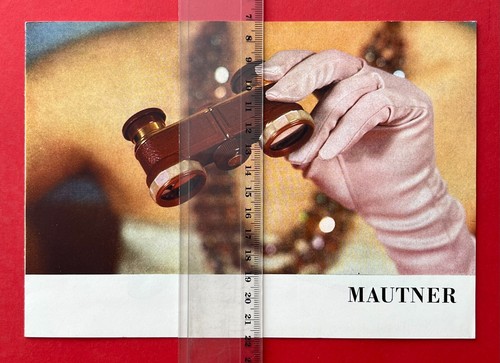 Ddr reklame prospekt mautner - prospekt,