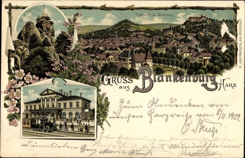 Litho blankenburg harz - blankenburg,