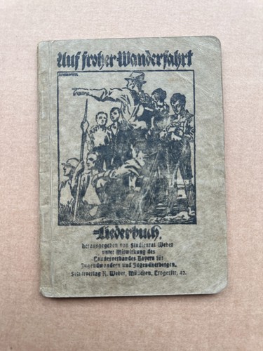 Altes liederbuch auf froher - altes,