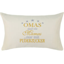 Omas sind wie Mamas Dekokissen
