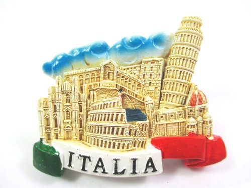 Italien magnet poly souvenir - magnet,