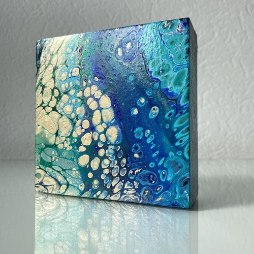 Acryl pouring 10x10cm fluid - acryl,