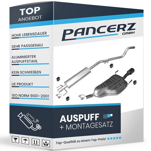 Auspuffanlage für opel astra - für,
