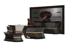 Hochwertig 5tlg. Arbeitszimmer