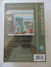 Kreuzstich Stickpackung - Gold Collection Petites von Dimensions "Toy Shoppe"