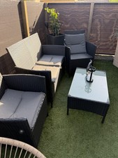 Lounge Set 8-teilig - 2 Sessel