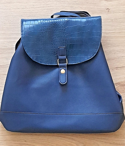 City rucksack aus kunstleder - aus,