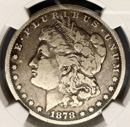 Ngc 1878 morgan silver - ngc, f