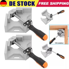 2 tlg. Winkelspanner 90 Grad Schweißen Ecke Klemme Rechtwinkel Gehrungszwinge