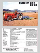 Güldner G 60  G 60 A Dieselschlepper Allrad 1965
