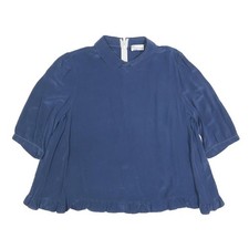 RED VALENTINO Damen Blau Seide