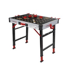 Holzmann mobiler klappbarer Arbeitstisch FLEX01 Werkbank höhenverstellbar