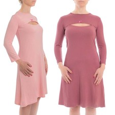 Damen Stillhemd Stillkleid