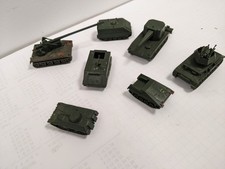 Roskopf H0, Konvolut Minitanks, teilweise defekt. Siehe Bilder für Bastler.