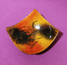 DDR farbige Kupfer Emailie