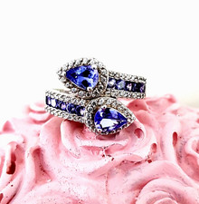 Schleife Damenring 925 Silber