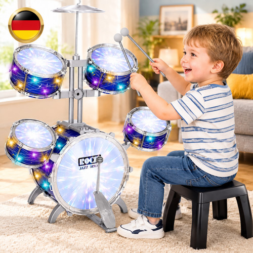 Kinder schlagzeug set trommel - set,