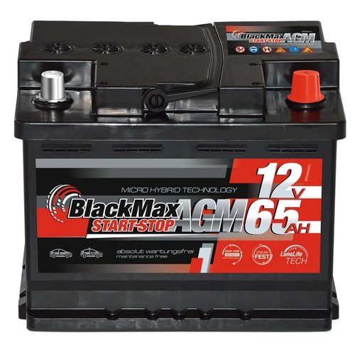 Agm autobatterie 12v 65ah - agm,
