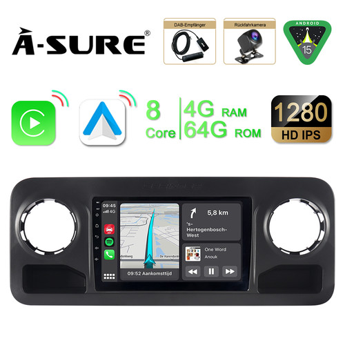 Dab kern 64gb android 15 - dab+,