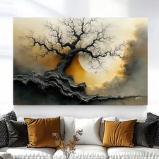 Leinwand Bild Landschaft Baum