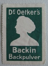 Reklamemarke Dr. Oetker`s Backin Backpulver (30167)