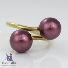 Designer 333er Goldring mit