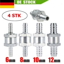 4X Aluminium Rückschlag