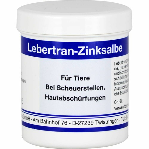 Lebertran zinksalbe vet 100 g - 100,