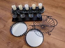 Elambia / Flambiance Mosaikgläser + Ständer