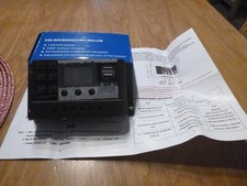 Solarladeregler 12V/ 24V mit Beschreibung ( War meinerseits Fehlkauf) TOP!!!
