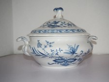 Zwiebelmuster Terrine - Oscar Schaller - Ø 21,5 cm