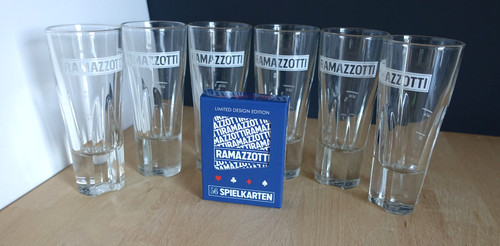 Ramazzotti gläser - ramazzotti,