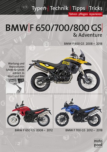 Bmw 650 700 800 gs - f,