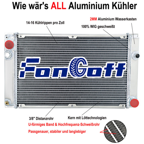 Reihe aluminium kühler für - reihe,