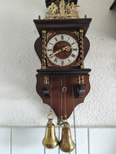 Wanduhr NU ELCK SYN SIN Holland Pendeluhr Vintage Antik