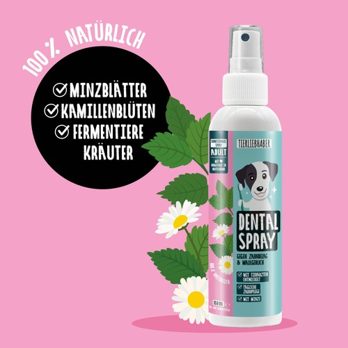 Natürliches dentalspray zur - natürliches,