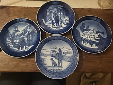 4 Porzellanteller - serie