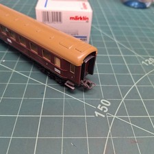 Märklin H0 4191 Personenwagen Beleuchtet, CCü 8359 Württemberg 3. Klasse , OVP