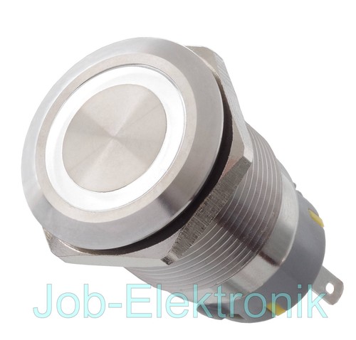 Drucktaster edelstahl 19mm - drucktaster,