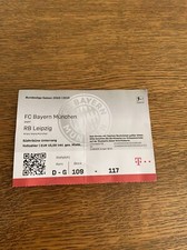 Used Ticket FC Bayern München
