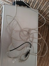 Telefon-Y-Adapterkabel, 4,20m, 3x RJ45-Stecker, 2-, 6-, 8polig, creme/schwarz