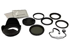 58mm Notwendiges Objektiv Kit Filter, Adapter, Blende für Canon 70D 60D 700D 650
