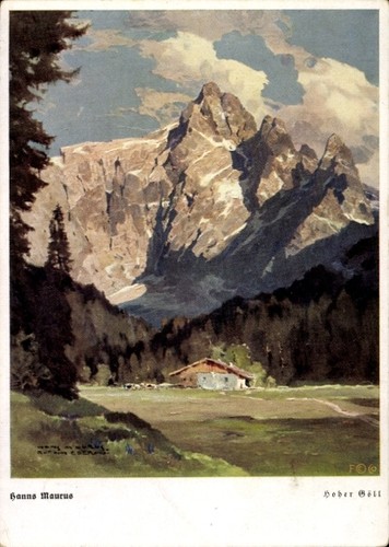 Künstler maurus h - ak,