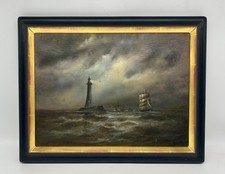 Ölbild Maritim 1985 Thoms