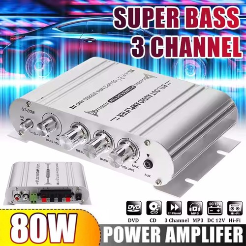 80w hifi verstärker stereo - verstärker,