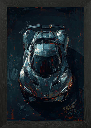 Gerahmtes wandbild poster - gerahmtes,