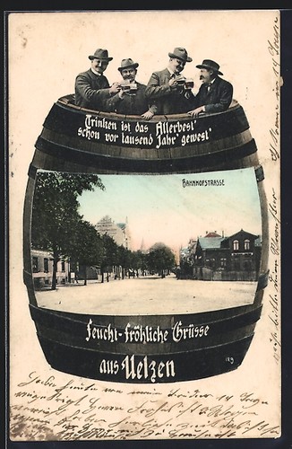 Ansichtskarte uelzen - ansichtskarte,
