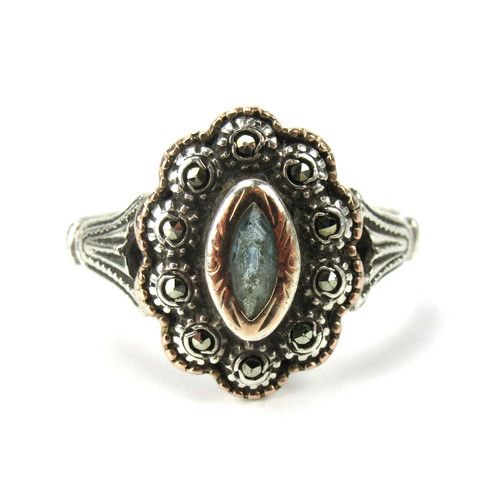 Wunderschöner ring aus silber - aus,