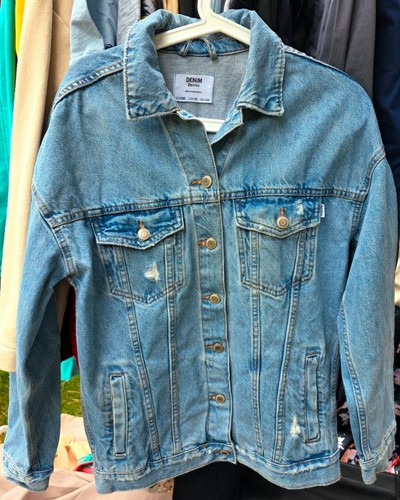 Jeansjacke bershka blau - jeansjacke,